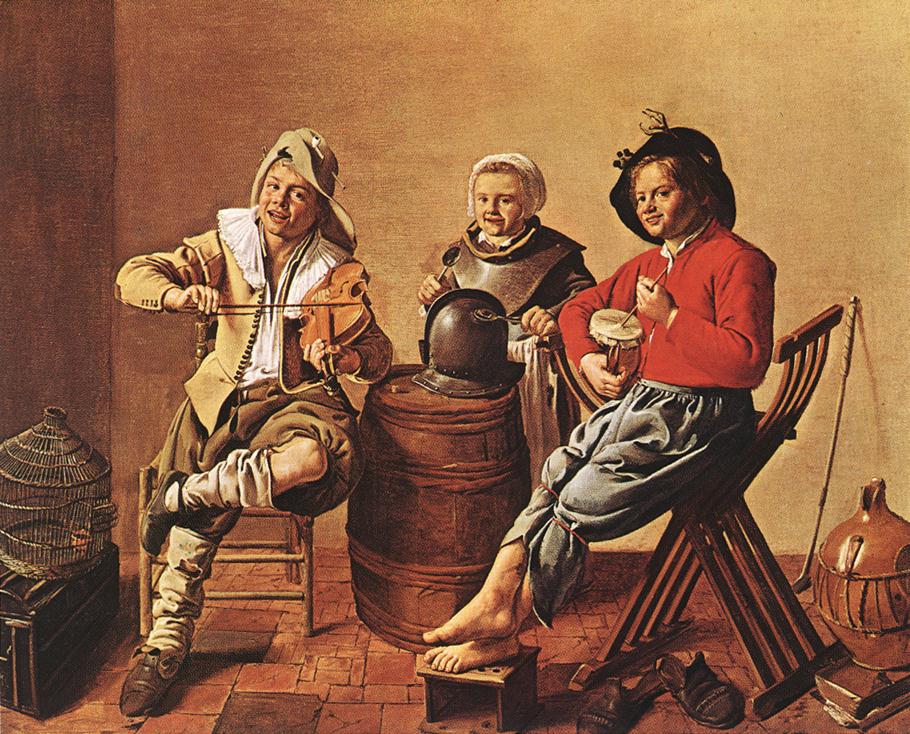 Molenaer Jan Miese;ději hrají; 1629