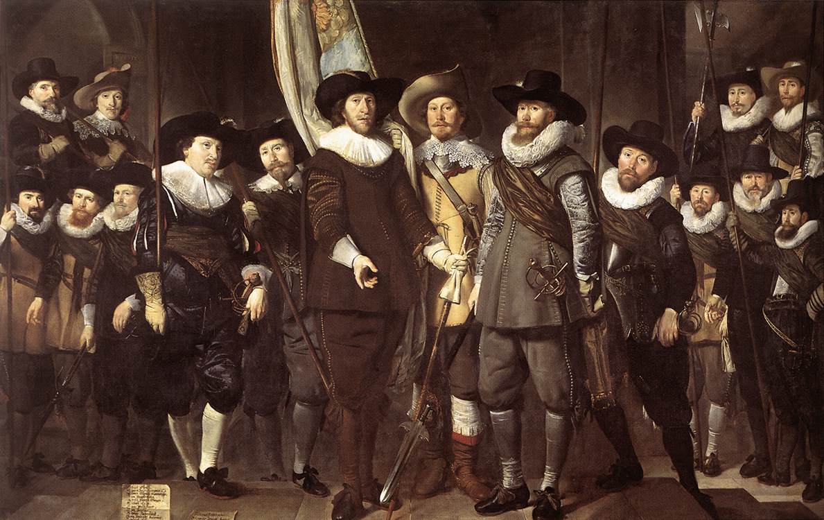 Keyser,T,De;velitelé kapitána Allaert Cloeck;1632